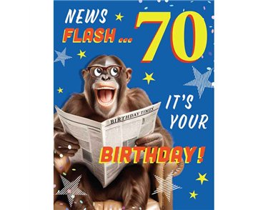 C50 AGE 70 MALE BIRTHDAY CHUCKLES 6S
