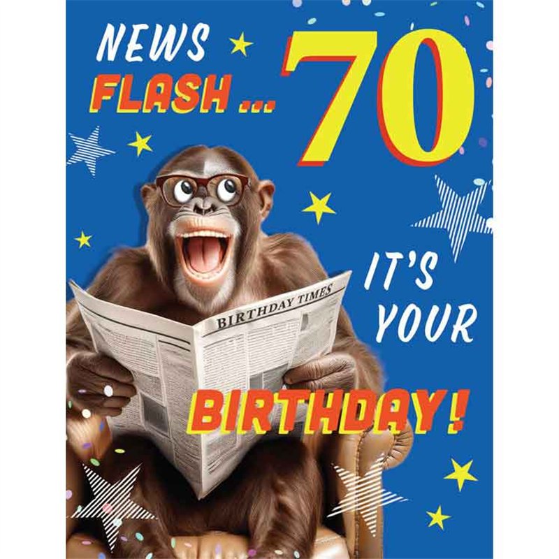 C50 AGE 70 MALE BIRTHDAY CHUCKLES 6S