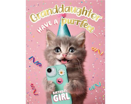 C50 GRANDDAUGHTER BIRTHDAY CHUCKLES 6S