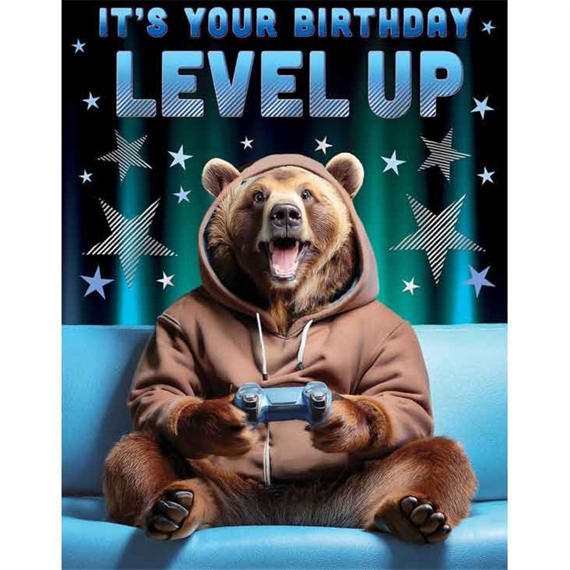 C50 MALE BIRTHDAY LEVEL UP CHUCKLES 6S