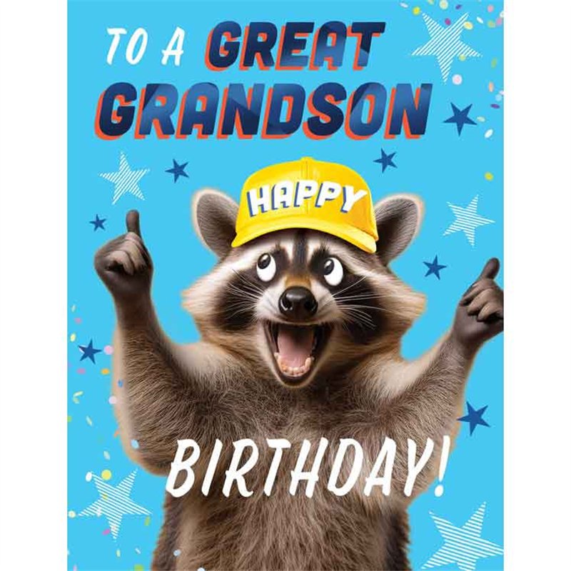 C50 GREAT GRANDSON BIRTHDAY CHUCKLES 6S