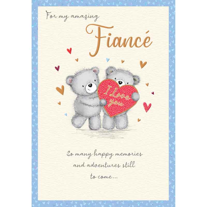 C75 FIANCE BIRTHDAY HEART DELIGHT 6S