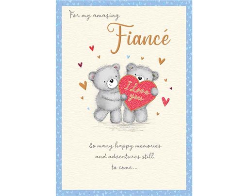 C75 FIANCE BIRTHDAY HEART DELIGHT 6S