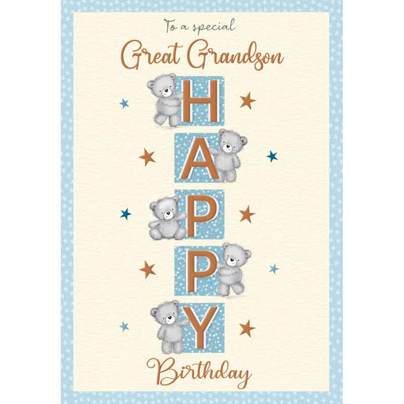 C75 GREAT GRANDSON BIRTHDAY DELIGHT 6S
