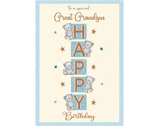 C75 GREAT GRANDSON BIRTHDAY DELIGHT 6S