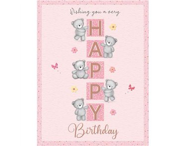 C50 FEMALE BIRTHDAY PINK LETTERS DELIGHT 6S