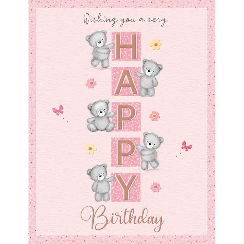 C50 FEMALE BIRTHDAY PINK LETTERS DELIGHT 6S