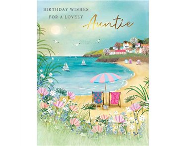 C50 AUNTIE BIRTHDAY DECKCHAIRS MEMORY LANE 6S