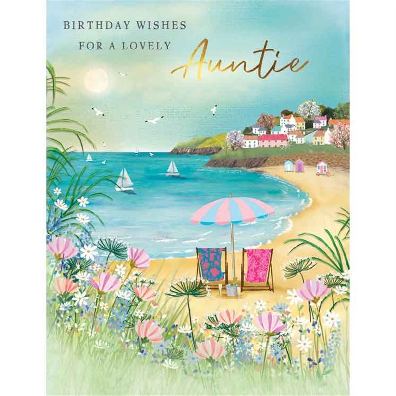 C50 AUNTIE BIRTHDAY DECKCHAIRS MEMORY LANE 6S