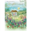 C75 DAUGHTER IN LAW BIRTHDAY COTTAGE GARDEN MEMORY LANE 6S