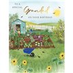 C50 GRANDAD BIRTHDAY VEG PATCH MEMORY LANE 6S