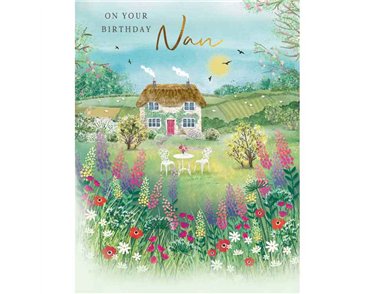 C50 NAN BIRTHDAY COTTAGE GARDEN MEMORY LANE 6S