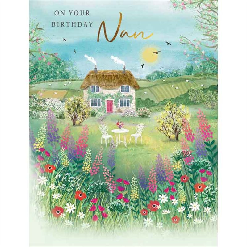 C50 NAN BIRTHDAY COTTAGE GARDEN MEMORY LANE 6S
