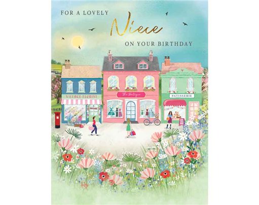 C50 NIECE BIRTHDAY SHOPS MEMORY LANE 6S