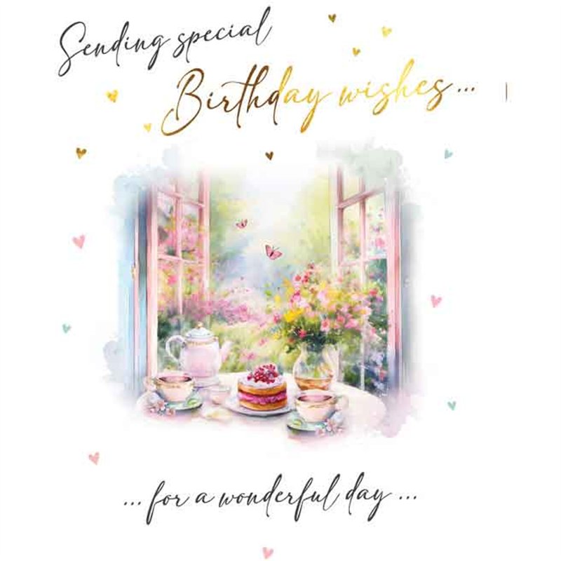 C50 FEMALE BIRTHDAY WINDOW TEA VISAGE 6S