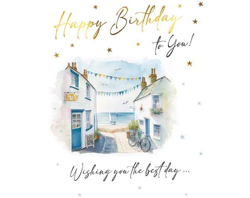 C50 MALE BIRTHDAY SEASIDE TOWN VISAGE 6S