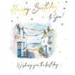 C50 MALE BIRTHDAY SEASIDE TOWN VISAGE 6S