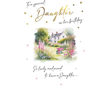 C75 DAUGHTER BIRTHDAY COTTAGE GARDEN VISAGE 6S