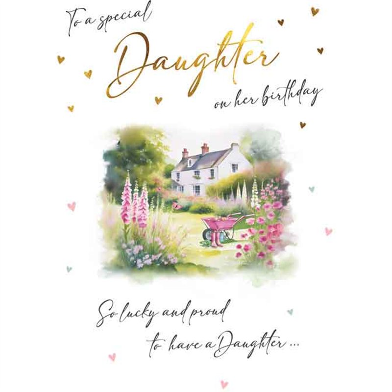 C75 DAUGHTER BIRTHDAY COTTAGE GARDEN VISAGE 6S