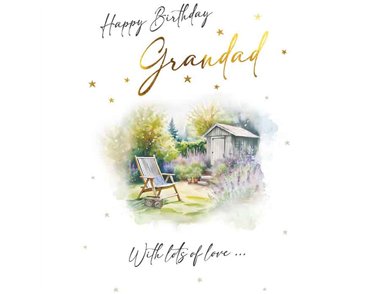 C50 GRANDAD BIRTHDAY GARDEN VISAGE 6S