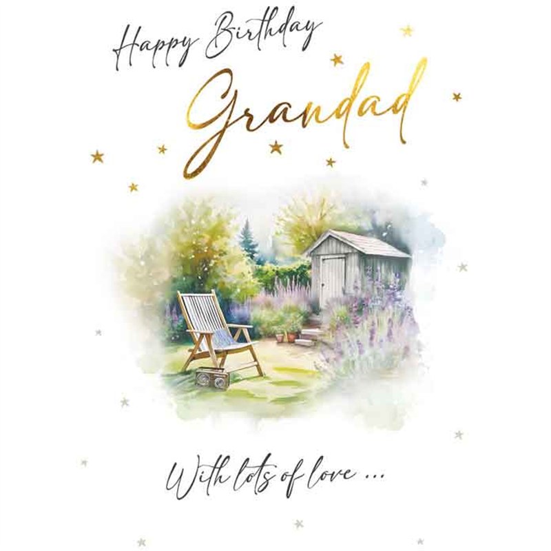 C50 GRANDAD BIRTHDAY GARDEN VISAGE 6S