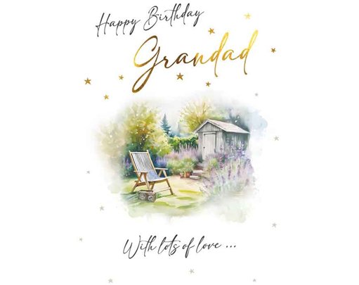 C50 GRANDAD BIRTHDAY GARDEN VISAGE 6S