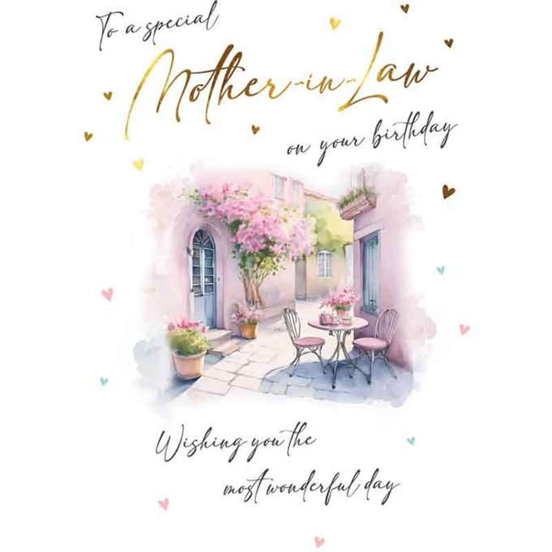 C75 MOTHER IN LAW BIRTHDAY HOLIDAY SCENE VISAGE 6S