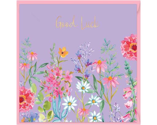 15cm AURORA GOOD LUCK SINGLE GREETING CARD 12S