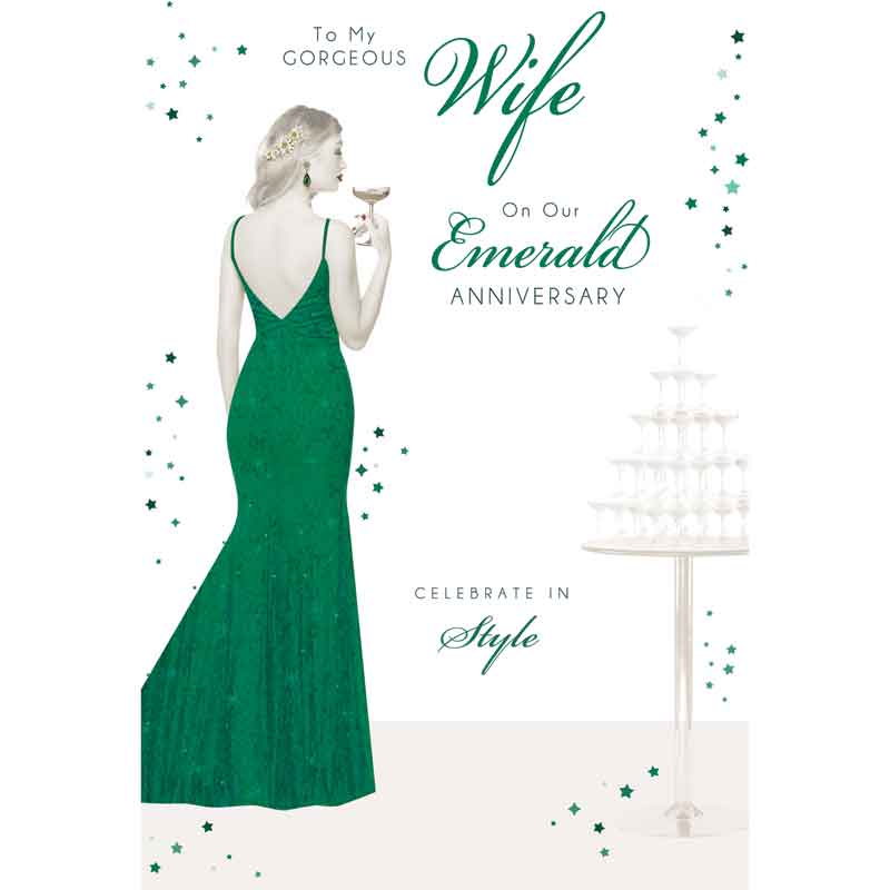 C75 WIFE EMERALD ANNIVERSARY KINGFISHER 6S