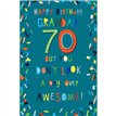 C75 AGE 70 GRANDAD KINGFISHER 6S