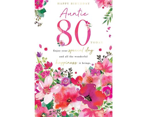 C75 AGE 80 AUNTIE KINGFISHER 6S