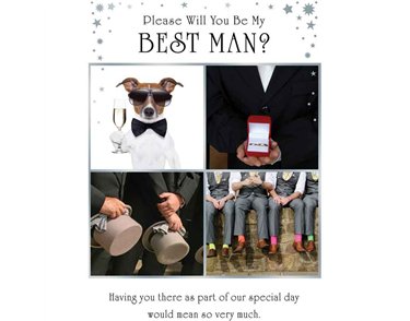 C60 WILL YOU BE MY BEST MAN? KINGFISHER 6S