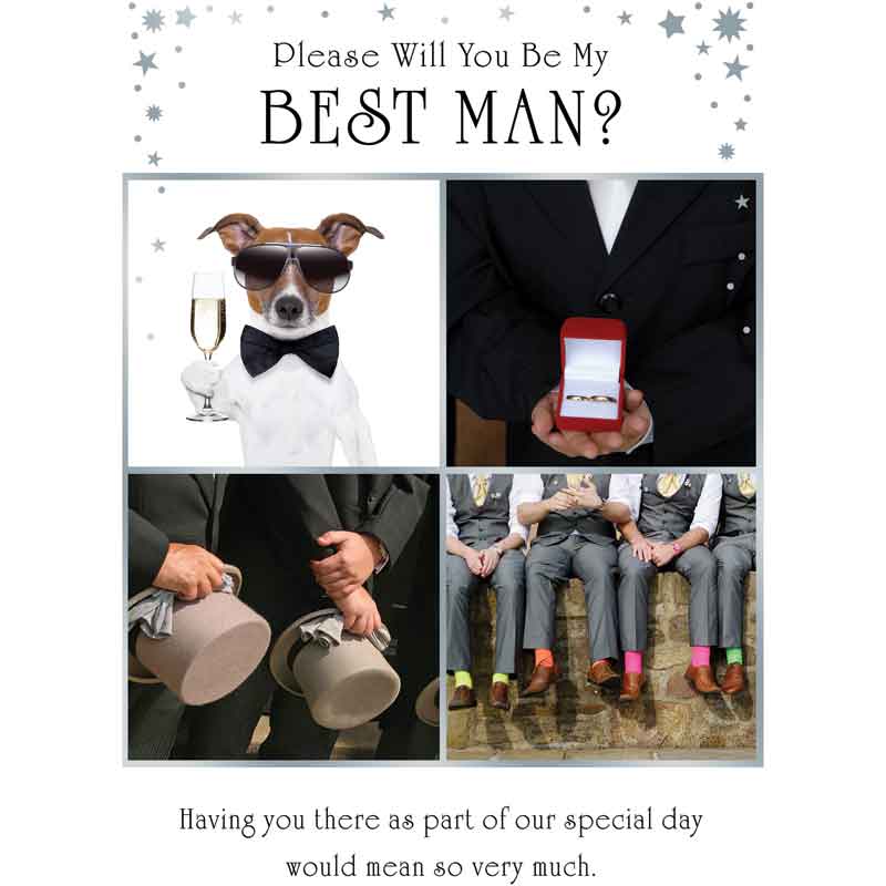 C60 WILL YOU BE MY BEST MAN? KINGFISHER 6S