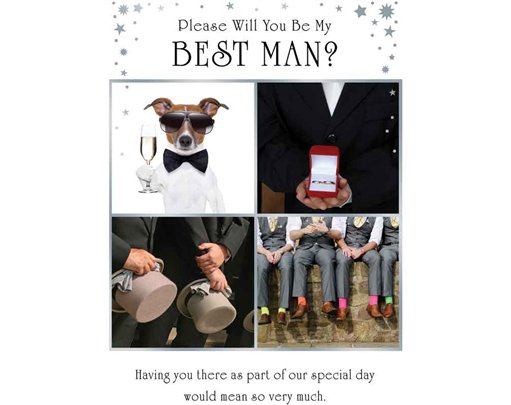 C60 WILL YOU BE MY BEST MAN? KINGFISHER 6S