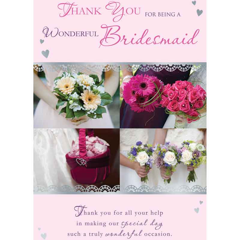 C60 THANK YOU FOR BEING MY BRIDESMAID KINGFISHER 6S