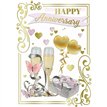 C50 TRAD HAPPY ANNIVERSARY SILVERLINE 12S