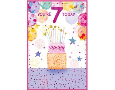 C75 7TH BIRTHDAY JUVENILE GIRL SIMON ELVIN 6S
