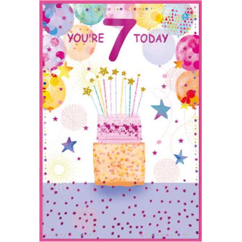 C75 7TH BIRTHDAY JUVENILE GIRL SIMON ELVIN 6S