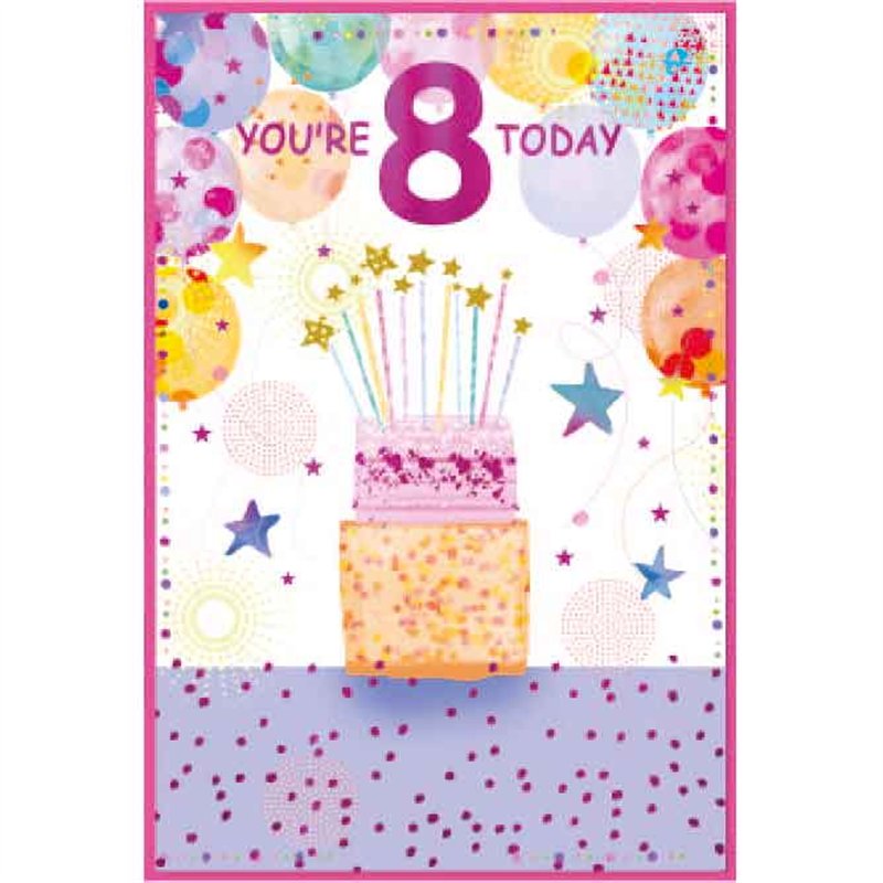 C75 8TH BIRTHDAY JUVENILE GIRL SIMON ELVIN 6S