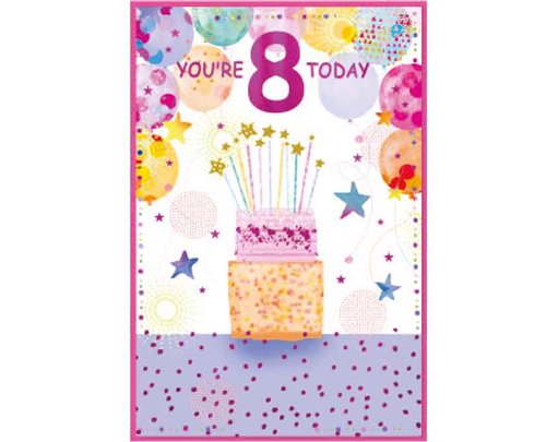 C75 8TH BIRTHDAY JUVENILE GIRL SIMON ELVIN 6S
