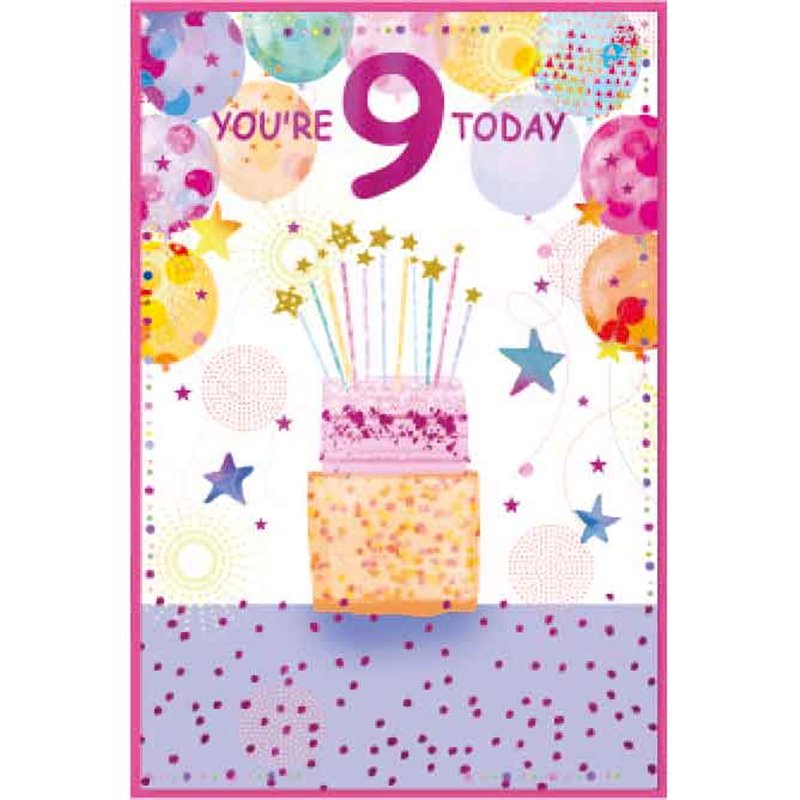 C75 9TH BIRTHDAY JUVENILE GIRL SIMON ELVIN 6S