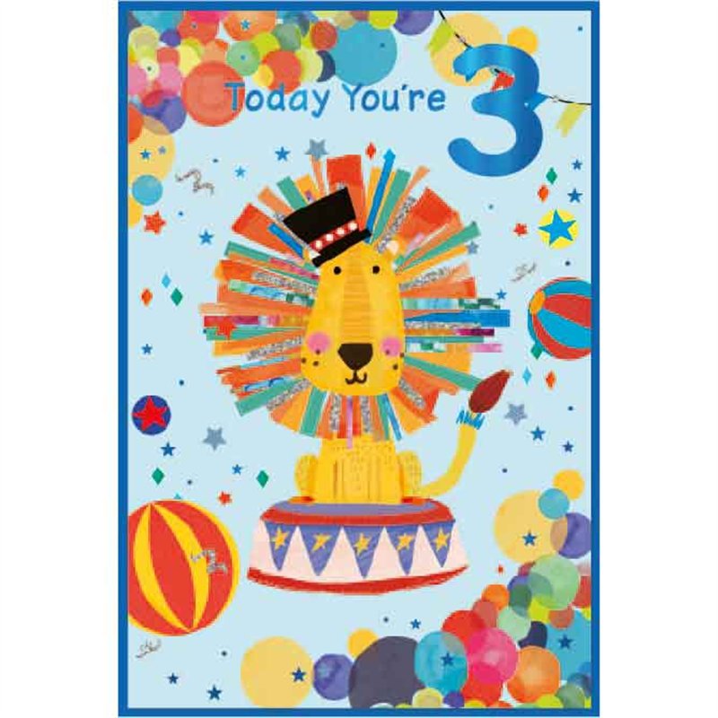 C75 3RD BIRTHDAY JUVENILE BOY SIMON ELVIN 6S