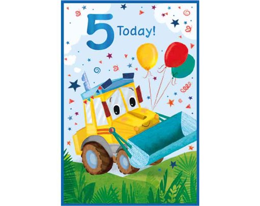 C75 5TH BIRTHDAY JUVENILE BOY SIMON ELVIN 6S
