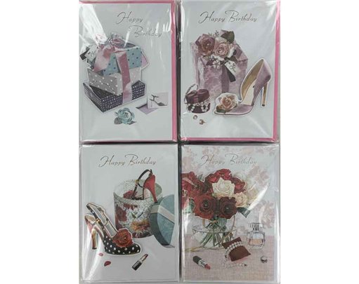 C50 FEMALE BIRTHDAY HANDMADE CARDS 6S