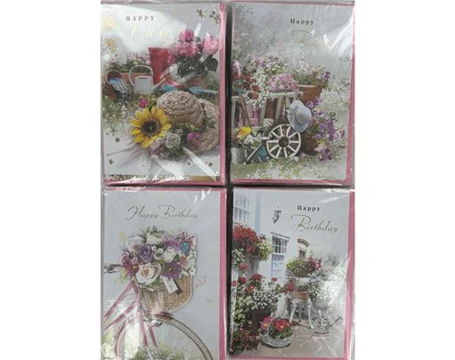 C50 FEMALE TRADITIONAL BIRTHDAY HANDMADE CARDS 6S