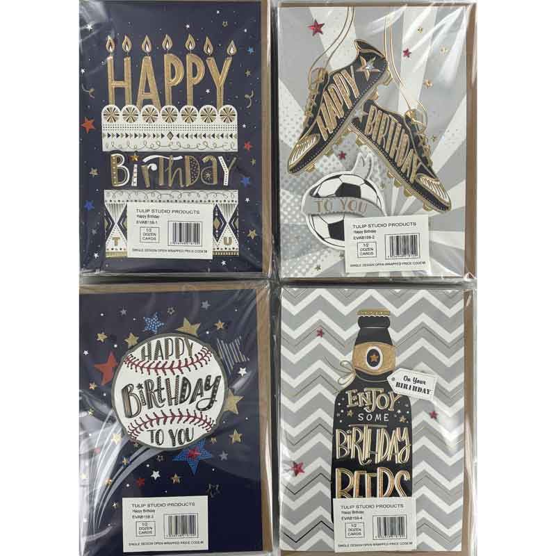 C50 MALE BIRTHDAY HANDMADE CARD 6S