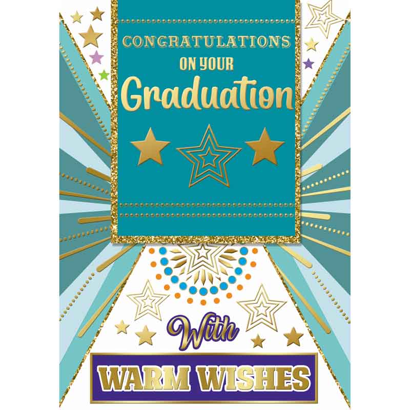 C50 CONGRATULATIONS ON YOUR GRADUATION SILVERLINE 12S
