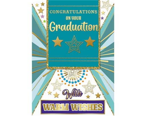C50 CONGRATULATIONS ON YOUR GRADUATION SILVERLINE 12S