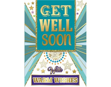 C50 GET WELL MALE TRADITIONAL SILVERLINE 12S