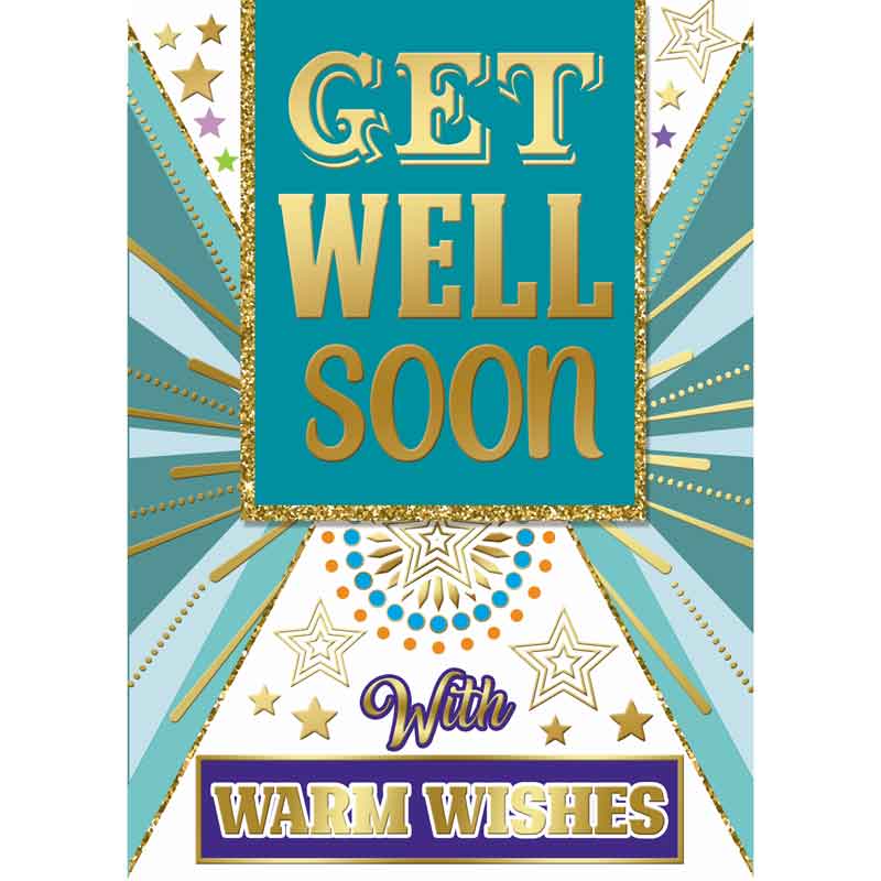 C50 GET WELL MALE TRADITIONAL SILVERLINE 12S